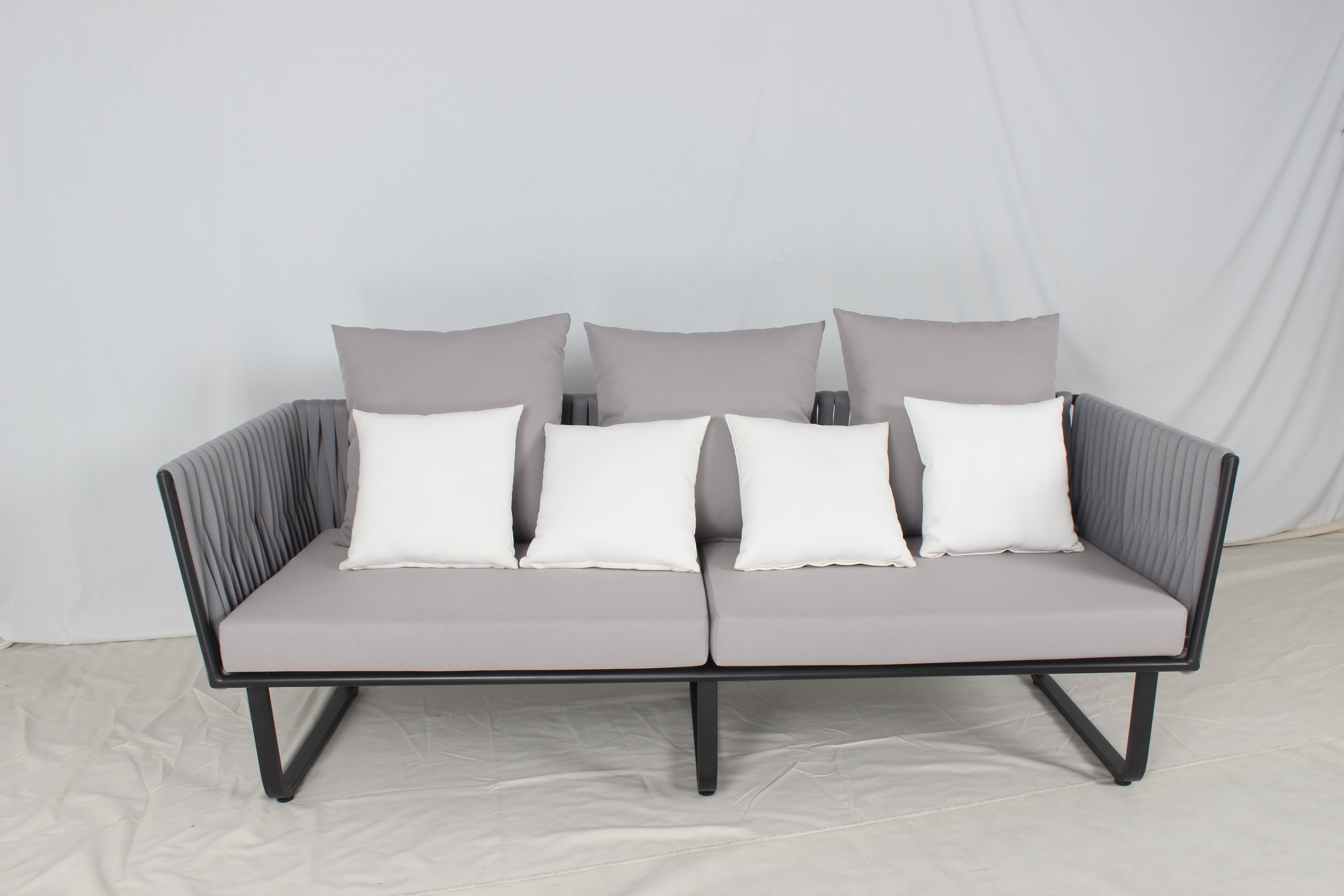 Belt grey fashion outdoor sofa set