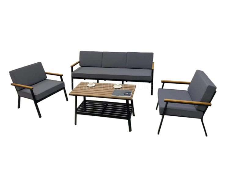 Aluminum outdoor garde furniture sofa set 