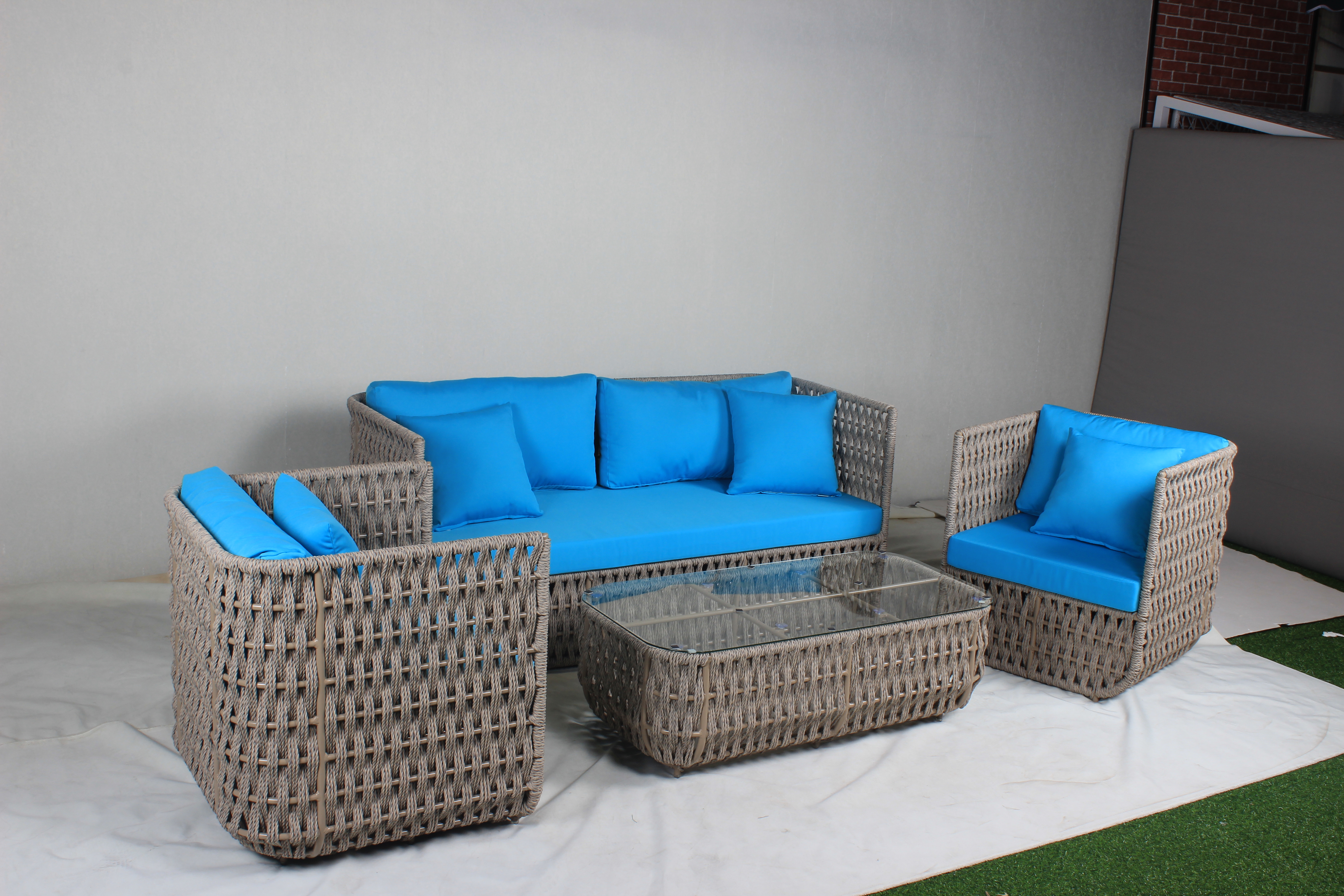 China patio garden aluminum sofa set