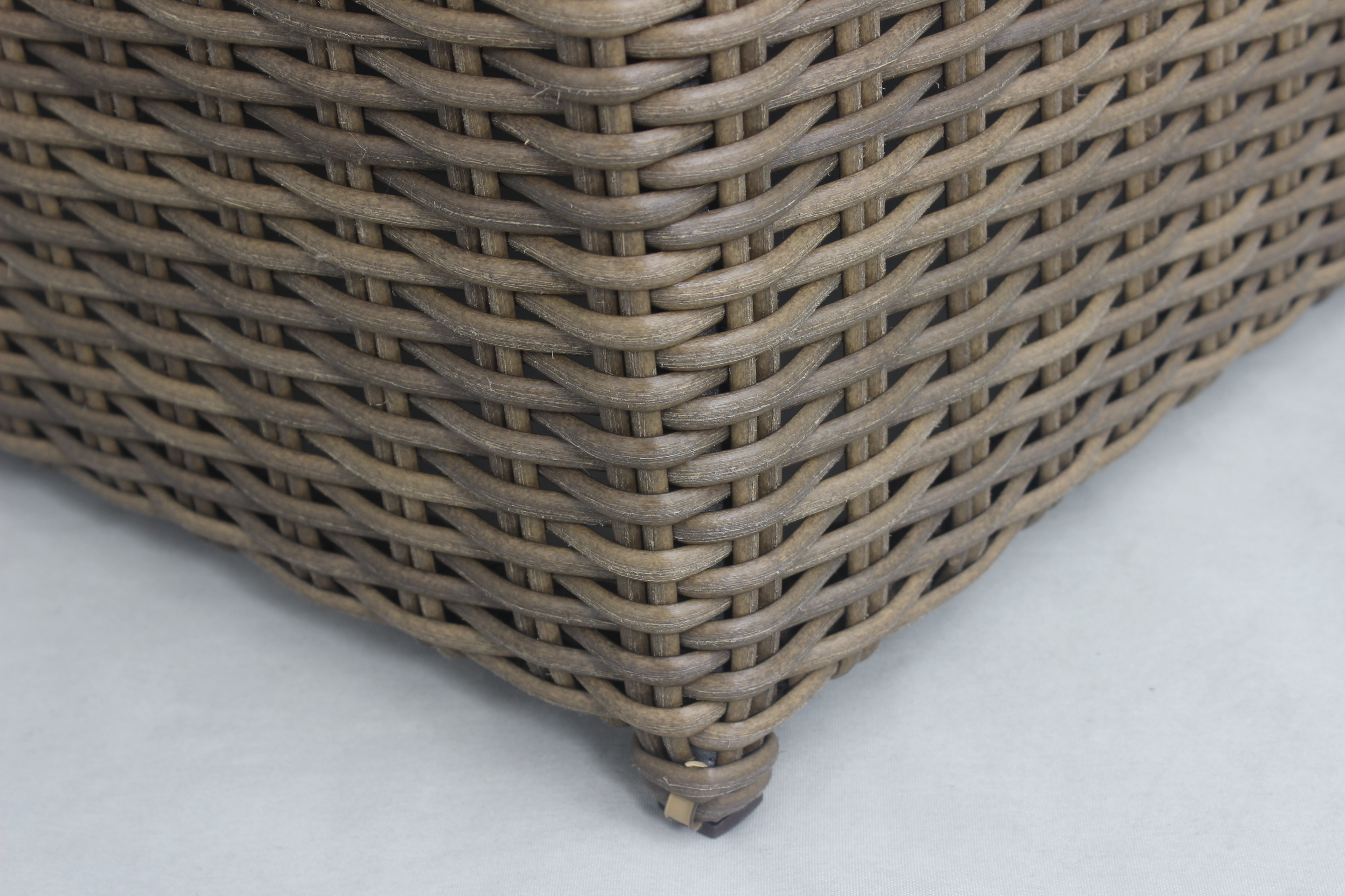 Hotel pool PE rattan outdoor sun lounger